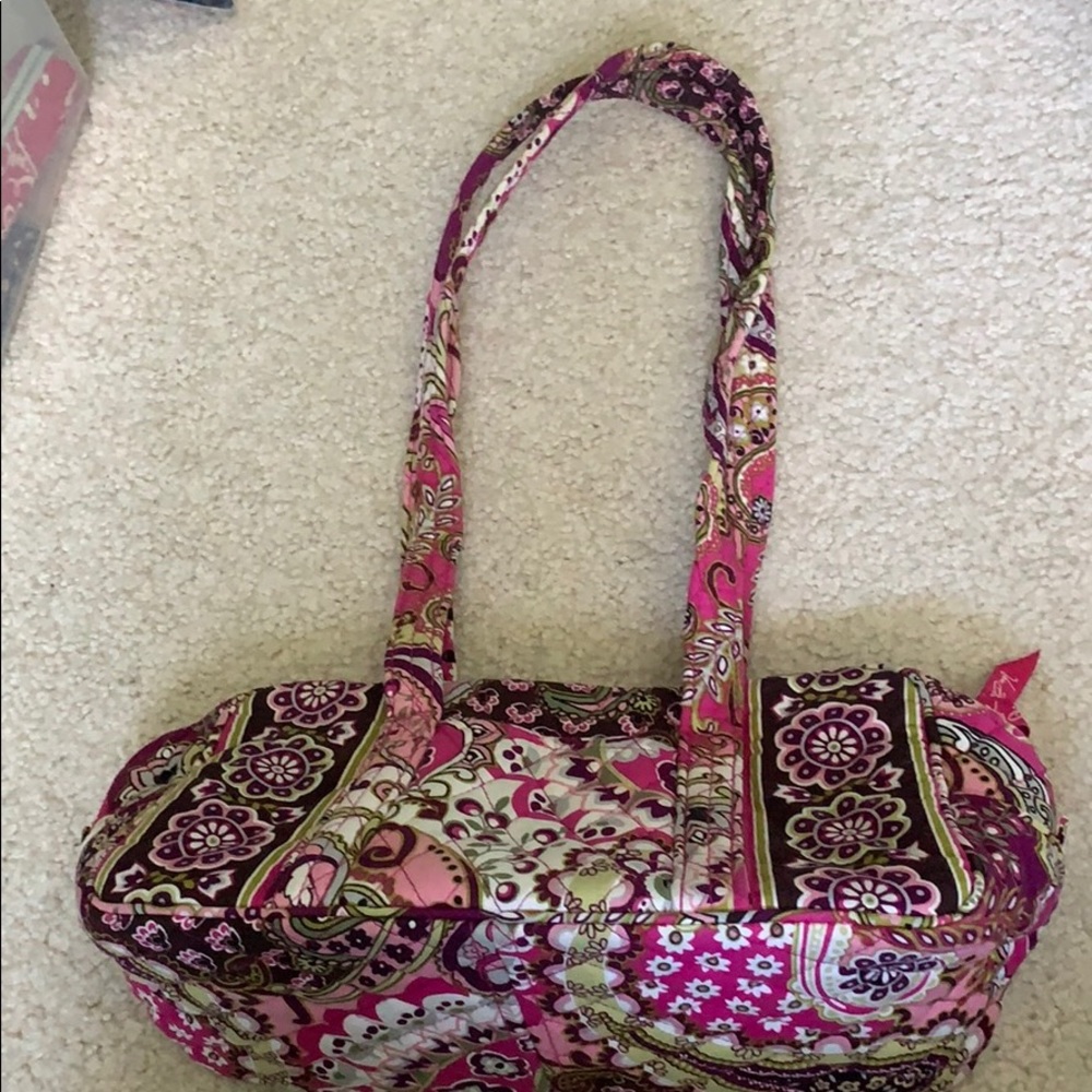 Vera Bradley Very Berry Paisley purse and tech case